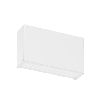 Linea Light Box_W1, bílé nástěnné svítidlo, 6W LED 2700K, délka 13,9cm