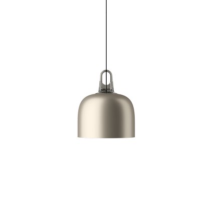 Lodes Jim Bell cluster, champagne s šedým hákem, 1x25W LED E27, prům. 28cm