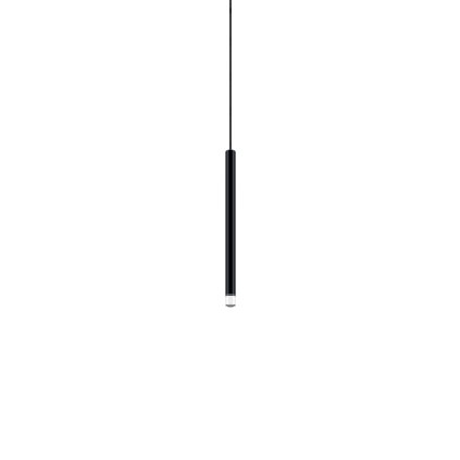Lodes A-tube Nano Small cluster, černé závěsné svítidlo s černým kabelem, 3W LED 3000K, 30cm
