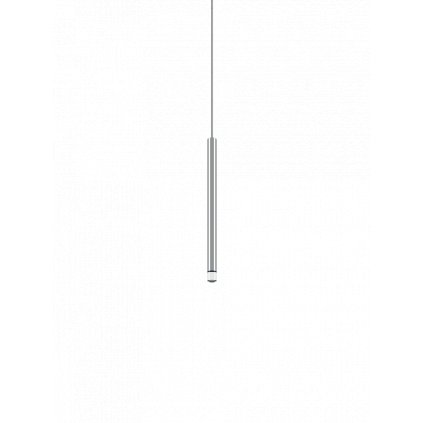 82013 lodes a tube nano small chromove zavesne svitidlo s cirym kabelem 3w led 3000k 30cm