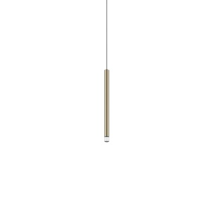Lodes A-tube Nano Small cluster, champagne, závěsné svítidlo s čirým kabelem, 3W LED 2700K, 30cm