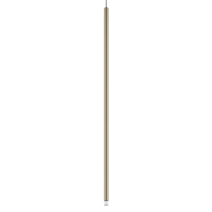 Lodes A-tube Nano Large cluster, champagne, závěsné svítidlo s čirým kabelem, 3W LED 2700K, 90cm