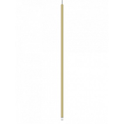 82208 1 lodes a tube nano large zlate zavesne svitidlo s cirym kabelem 3w led 2700k 90cm