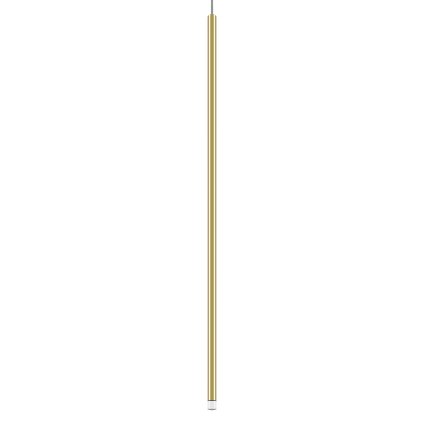 Lodes A-tube Nano Large cluster, zlaté závěsné svítidlo s čirým kabelem, 3W LED 2700K, 90cm