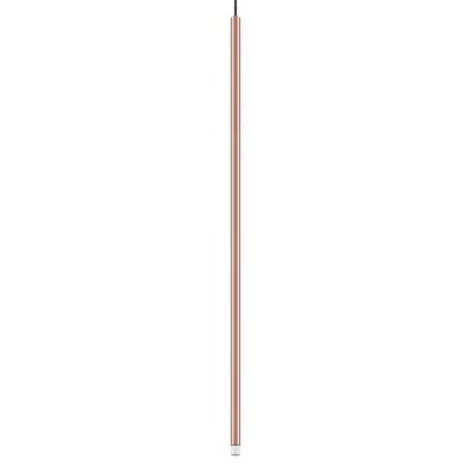 Lodes A-tube Nano Large cluster, červeno-zlaté závěsné svítidlo s černým kabelem, 3W LED 2700K, 90cm