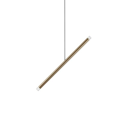 Lodes A-tube Nano Duo, champagne, závěsné svítidlo, 2x1W LED 2700K, 50cm