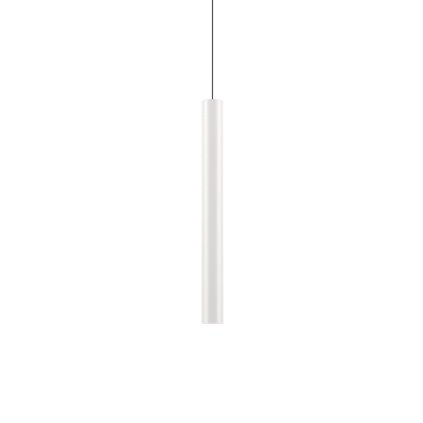 Lodes A-tube medium, bílé závěsné válcové svítidlo, 1x10W LED GU10, výška 60cm