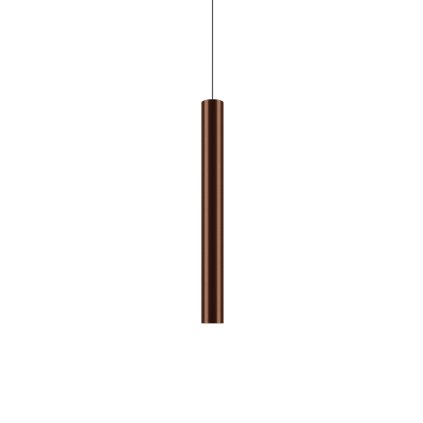 Lodes A-tube medium, bronzové závěsné válcové svítidlo, 1x10W LED GU10, výška 60cm
