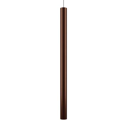 Lodes A-tube large, bronzové závěsné válcové svítidlo, 1x10W LED GU10, výška 100cm