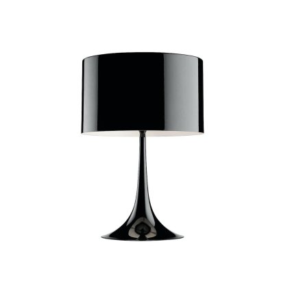Flos Spun Light T1, černá designová stolní lampa, 1x150W E27, výška 57,5cm