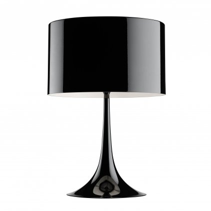 Flos Spun Light T2, černá designová stolní lampa, 1x150W E27, výška 68cm