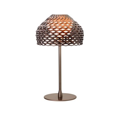 Flos Tatou T, okrově šedá stolní designová lampa se stmívačem, 1x70W E27, výška 50cm
