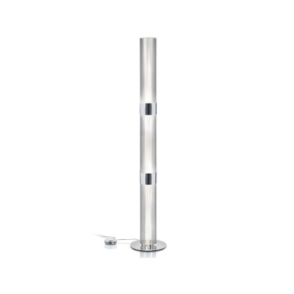 Slamp La Lollo Floor prisma/silver, designová stojací lampa se stmívačem, 3x12W LED E27, výška 163cm