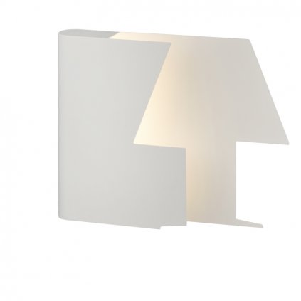 Mantra Book, designová bílá stolní lampa levá, LED 7W 3000K, výška 23,3cm