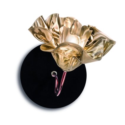 Slamp Lafleur Velvet applique, designové nástěnné svítidlo, 1x3W LED G4, průměr 18cm