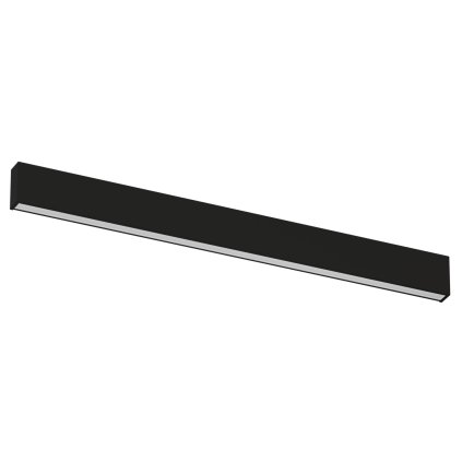 Linea Light Box_W1, černé nástěnné svítidlo, 41W LED 4000K, délka 91,9cm