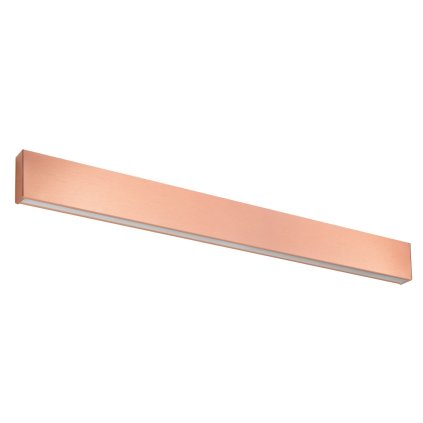 Linea Light Box_W1, měděné nástěnné svítidlo, 41W LED 2700K, délka 91,9cm