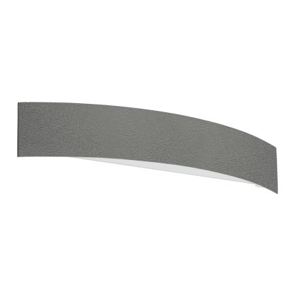 Linea Light Curvé_W, betonové nástěnné svítidlo, 15W LED 3000K, délka 39cm