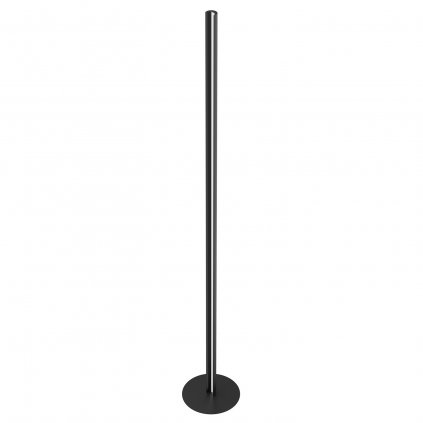 Linea Light Halfpipe_FL, černá stojací lampa pro přímé a nepřímé osvětlení , 35W LED 3000K, výška 183cm