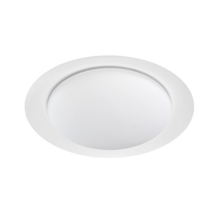 Linea Light Crew_1, stropní svítidlo s bílým límcem, 17W LED 3000K, prům. 38cm
