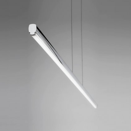 linea light straight p1 chrome italian led pendant lighting modelight designer lighting 1