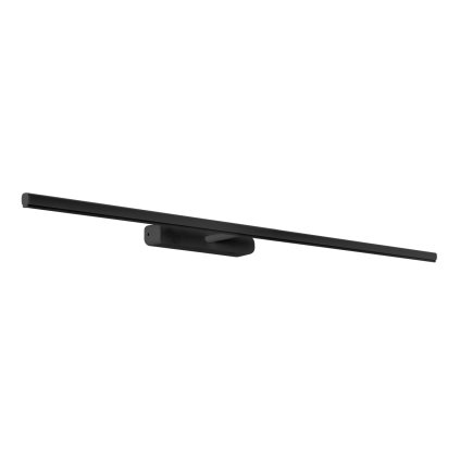 Linea Light Straight_W, lineární nástěnné svítidlo, 19W LED 2700K, černá, délka 82cm
