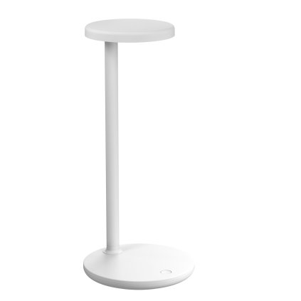 Flos Oblique, profesionální bílá čtecí lampička, 8W LED 2700K, 35cm