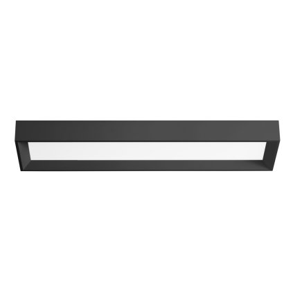 Linea Light Tara dimmable, černé stropní svítidlo, 28W LED 2700K stmívatelné phase-cut, 74x19cm