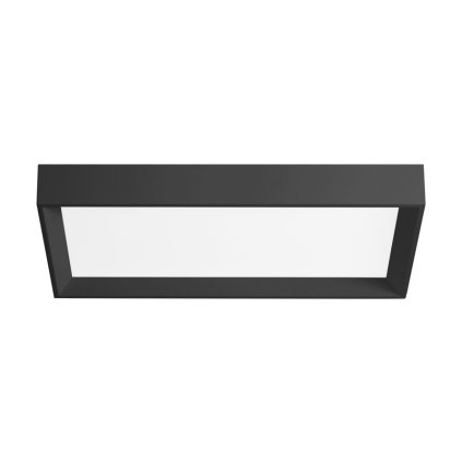 Linea Light Tara dimmable, černé stropní svítidlo, 44W LED 2700K stmívatelné phase-cut, 54x29cm