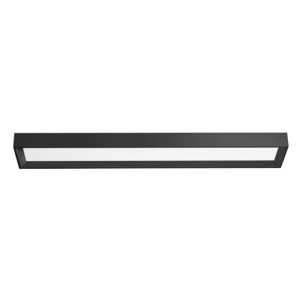 Linea Light Tara dimmable, černé stropní svítidlo, 42W LED 2700K stmívatelné phase-cut, 109x19cm