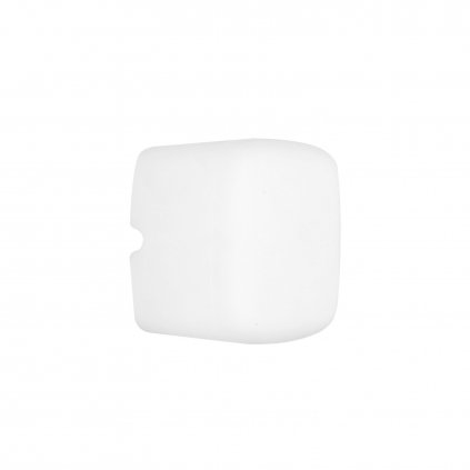 Linea Light MiniWhite_Q, čtvercové nástěnné svítidlo z bílého polyethylenu, 4W LED 4000K, 13x13cm, IP65