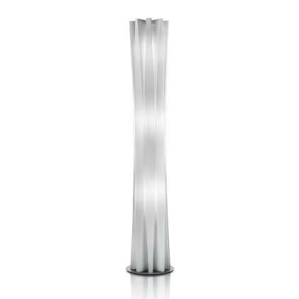 Slamp Bach Floor XL, designová stojací lampa z bílého Opalflexu, 3xE27, výška 161cm
