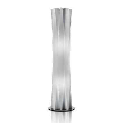 Slamp Bach Floor L, designová stojací lampa z bílého Opalflexu, 2xE27, výška 116cm