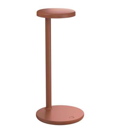 Flos Oblique, profesionální rezavě-oranžová čtecí lampička, 8W LED 2700K, 35cm