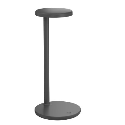 Flos Oblique, profesionální antracitová čtecí lampička, 8W LED 3000K, 35cm