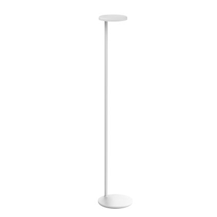 Flos Oblique USB-C, profesionální bílá čtecí stojací lampa, 8W LED 3000K, 107,4cm