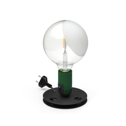 Flos Lampadina, zelená stolní lampička, 1x5W LED E27, výška 24cm