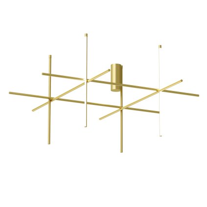 Flos Coordinates C4, stropní svítidlo, anodizovaná champagne, 157W 2700K