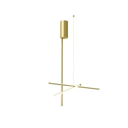 Flos Coordinates C1, stropní svítidlo, anodizovaná champagne, 45W 2700K