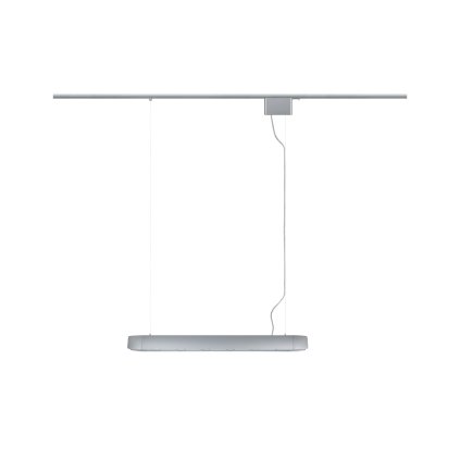 Paulmann Barre, závěsné lineární svítidlo pro Urail, 6xGU10 max. 10W, matný chrom, délka 96cm