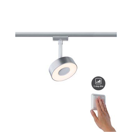 Paulmann Circle, spot pro Urail system, 1x5W LED 4000K, tříkrokové stmívání, matný chrom