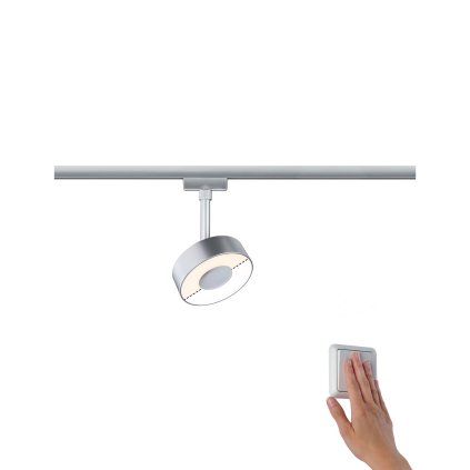 Paulmann Circle, spot pro Urail system, 1x5W LED 3000/4000K, White Switch, matný chrom