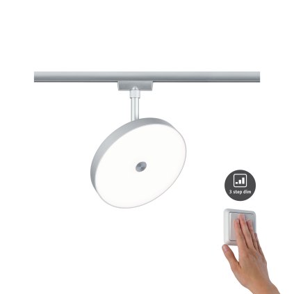 Paulmann Hildor, spot pro Urail system, 1x15W LED 3000K, tříkrokové stmívání, matný chrom