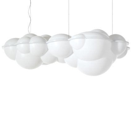Nemo Nuvola, závěsné svítidlo, 132W LED 2700K stmívatelné, 154x87cm