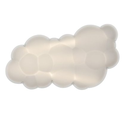 Nemo Nuvola Minor H14, stropní/nástěnné svítidlo, 45W LED 2700K stmívatelné, 100x58x14cm