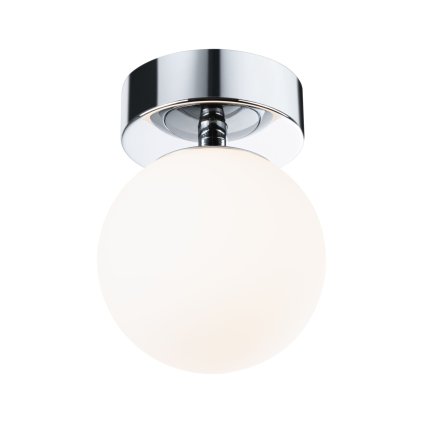 Paulmann Gove, koupelnové stropní svítidlo LED 5W 3000K, chrom, průměr 12cm, IP44