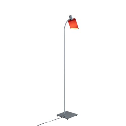 Nemo Lampe De Bureau, lampa pro čtení s červeným stínítkem, 1x20W E14, výška 120cm