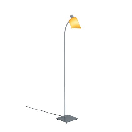 Nemo Lampe De Bureau, lampa pro čtení se žlutým stínítkem, 1x20W E14, výška 120cm