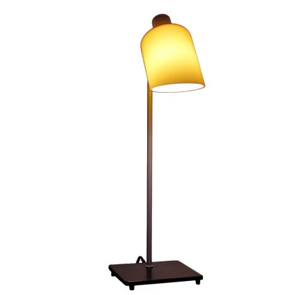 Nemo Lampe De Bureau, stolní lampa se žlutým stínítkem, 1x20W E14, výška 51cm