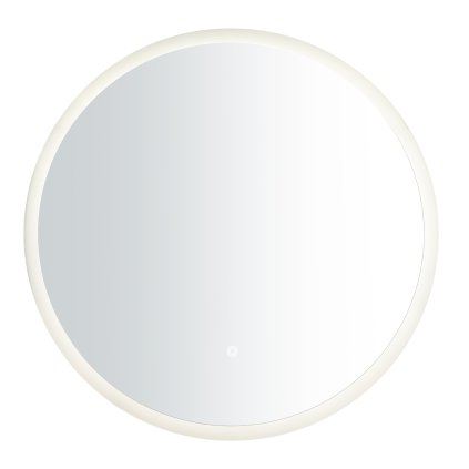 Nordlux Dovina, zrcadlo s osvětlením, 20W LED 4000K, s vypínačem, prům. 60cm, IP44